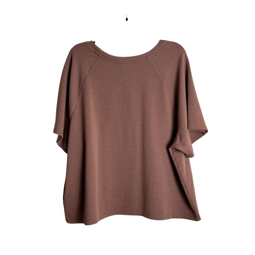 Joyspun 2X 2XL Brown Top Pullover Women's